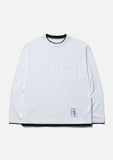[ Pre-order ] NEIGHBORHOOD 26S/S BW . LAYERED TRIM CREWNECK LS [ 261UWNH-CSM05 ]