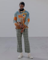 uniform experiment 25A/W ASGER JORN: PAINTING FLEECE BLOUSON [ UE-252027 ]
