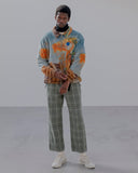 uniform experiment 25A/W ASGER JORN: PAINTING FLEECE BLOUSON [ UE-252027 ]