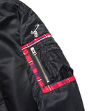 [ Pre-order ] uniform experiment 26A/W JUDY BLAME: COLLECTIVE CROSS FLIGHT JACKET [ UE-262079 ]
