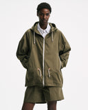 SOPHNET. 25A/W LIGHT POPLIN ZIP-UP HOODIE [ SPNT-252061 ]