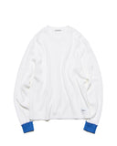 [ Pre-order ] uniform experiment 26A/W COLOR RIBBED WAFFLE CREWNECK TOP [ UE-262017 ]