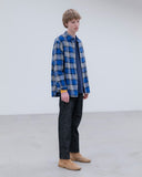 [ Pre-order ] uniform experiment 26A/W HIGH STRETCH DENIM TAPERED PANTS [ UE-262038 ]