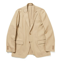 SOPHNET. 24S/S HIGH TWISTED WASHER COTTON SERGE 2BUTTON JACKET [ SOPH-240020 ]