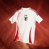 Y-3 Japan National Soccer Team 2024 Away Replica Uniforms [ IU0963 ]