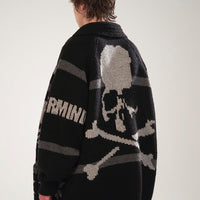 MASTERMIND WORLD 24A/W SO.CASHMERE COWICHAN SWEATER [ MW24S13-KN007 ]