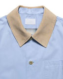 SOPHNET. 26S/S LEATHER COLLAR COVERALL [ SPNT-260012 ]