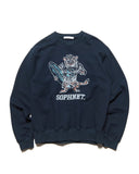 SOPHNET. 26A/W VINTAGE GRAPHIC CREWNECK SWEAT [ SPNT-262068 ]