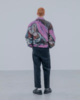 uniform experiment 25A/W ASGER JORN: PAINTING FLEECE BLOUSON [ UE-252027 ]