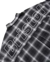 F.C.Real Bristol 25A/W BIG LOGO L/S BAGGY SHIRT [ FCRB-252090 ]