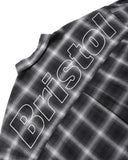F.C.Real Bristol 25A/W BIG LOGO L/S BAGGY SHIRT [ FCRB-252090 ]