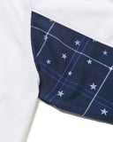 [ Pre-order ] uniform experiment 26A/W STAR PRINT CHECK PANELED B.D SHIRT [ UE-262048 ]