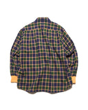 [ Pre-order ] SOPHNET. 26A/W FLANNEL CHECK RIBBED SHIRT [ SPNT-262006 ]