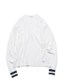 [ Pre-order ] uniform experiment 26A/W COLOR RIBBED WAFFLE CREWNECK TOP [ UE-262017 ]