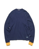 [ Pre-order ] uniform experiment 26A/W COLOR RIBBED WAFFLE CREWNECK TOP [ UE-262017 ]