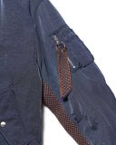 SOPHNET. 25A/W FLIGHT JACKET / Kvadrat Sisu [ SPNT-252007 ]