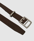 COMME des GARCONS HOMME STEER OIL SMOOTH HOLELESS BELT [ HR-K301-051 ]