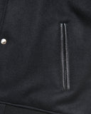 SOPHNET. 25A/W MELTON LAMBSWOOL VARSITY JACKET [ SPNT-252005 ]