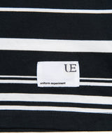 uniform experiment 25S/S BORDER LOOSE S/S TEE [ UE-250034 ]