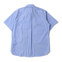 eYe JUNYA WATANABE MAN Cotton Stripe x Multi Material Patchwork S/S Shirt [ WO-B019-051 ]