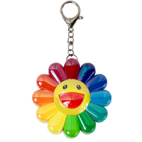 Takashi Murakami FLOWER GO WALK COLOR Aurora Arcobaleno Con Carta - Foto 5