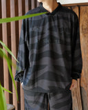 mastermind JAPAN x BONERA DIAG LONG SLEEVE SOCCER SHIRT [ MJ26C17-PU100 ]
