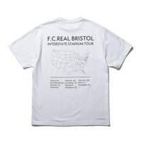 F.C.Real Bristol x INTERSTATE STADIUM TOUR S/S TEE [ FCRB-250127 ]