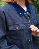 THE NORTH FACE PURPLE LABEL Linen Cotton Denim Field Jacket [ N26FA027 ]