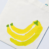 JAPAN Convenience Store x Cross Team Printed Tote Bag [ Banana ]