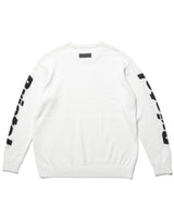 F.C.Real Bristol 24S/S SLEEVE AUTHENTIC LOGO CREWNECK KNIT [ FCRB-240088 ]