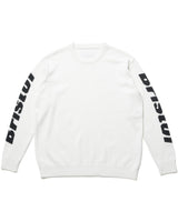 F.C.Real Bristol 24S/S SLEEVE AUTHENTIC LOGO CREWNECK KNIT [ FCRB-240088 ]