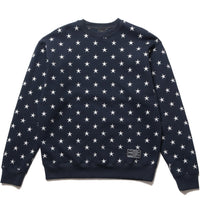 F.C.Real Bristol 24A/W ALL OVER STAR CREWNECK SWEAT [ FCRB-242089 ]