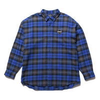 F.C.Real Bristol 24A/W FLANNEL BIG LOGO BAGGY SHIRT [ FCRB-242092 ]