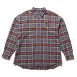 F.C.Real Bristol 24A/W FLANNEL BIG LOGO BAGGY SHIRT [ FCRB-242092 ]