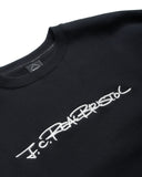 F.C.Real Bristol 24A/W EMBROIDERY TAGGING LOOSE FIT CREWNECK SWEAT [ FCRB-242096 ]