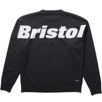 F.C.Real Bristol 24A/W BIG LOGO CREWNECK KNIT [ FCRB-242109 ]