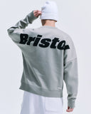 F.C.Real Bristol 24A/W BIG LOGO CREWNECK KNIT [ FCRB-242109 ]