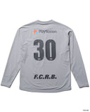 F.C.Real Bristol x PlayStation 30th Anniv. PS30 AUTHENTIC TEAM TOUR L/S TOP [ FCRB-242155 ]