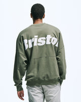 F.C.Real Bristol 25S/S BIG LOGO CREWNECK BAGGY SWEAT [ FCRB-250078 ]