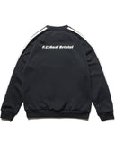 F.C.Real Bristol 25A/W TRAINING TRACK CREWNECK TOP [ FCRB-252083 ]