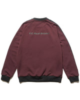 F.C.Real Bristol 25A/W TRAINING TRACK CREWNECK TOP [ FCRB-252083 ]