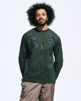 F.C.Real Bristol 25A/W LETTERED L/S TEE [ FCRB-252099 ]