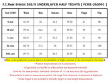 F.C.Real Bristol 26S/S UNDERLAYER HALF TIGHTS [ FCRB-260091 ]