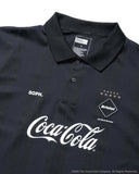 [ Pre-order ] F.C.Real Bristol 26S/S Coca-Cola WEAVE STRIPE S/S POLO [ FCRB-260153 ]