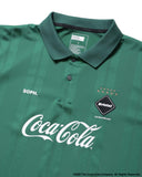 [ Pre-order ] F.C.Real Bristol 26S/S Coca-Cola WEAVE STRIPE S/S POLO [ FCRB-260153 ]