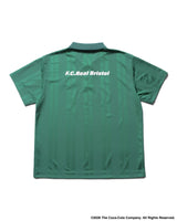 F.C.Real Bristol 26S/S Coca-Cola WEAVE STRIPE S/S POLO [ FCRB