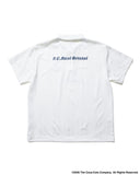 F.C.Real Bristol 26S/S Coca-Cola WEAVE STRIPE S/S POLO [ FCRB-260153 ]