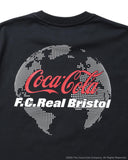 [ Pre-order ] F.C.Real Bristol 26S/S Coca-Cola GLOBE LOGO EMBLEM POCKET TEE [ FCRB-260159 ]