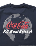[ Pre-order ] F.C.Real Bristol 26S/S Coca-Cola GLOBE LOGO EMBLEM POCKET TEE [ FCRB-260159 ]