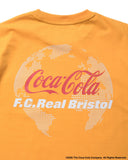 [ Pre-order ] F.C.Real Bristol 26S/S Coca-Cola GLOBE LOGO EMBLEM POCKET TEE [ FCRB-260159 ]